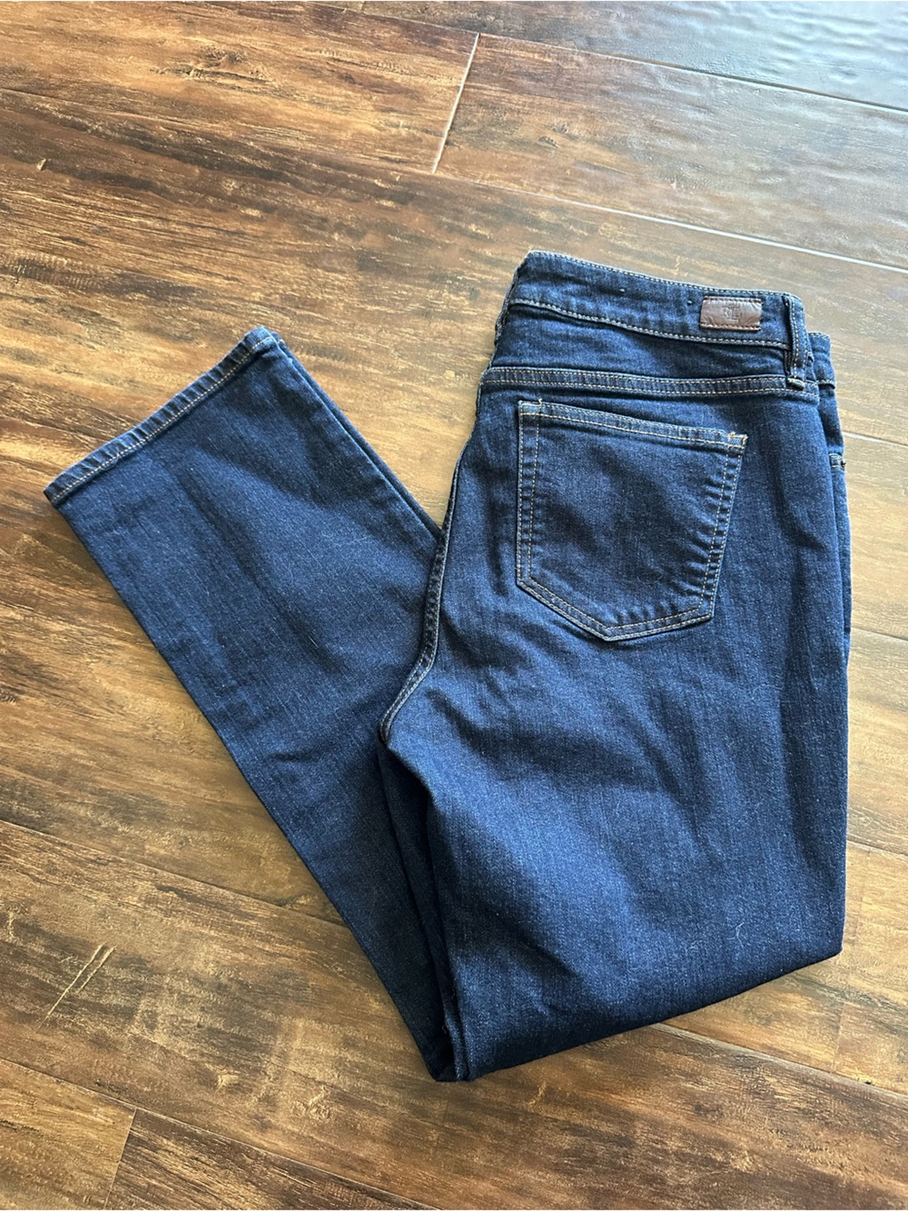 Women’s Ralph Lauren Dark Blue Slim Straight Jeans